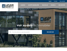 Tablet Screenshot of lafleurdavey.com